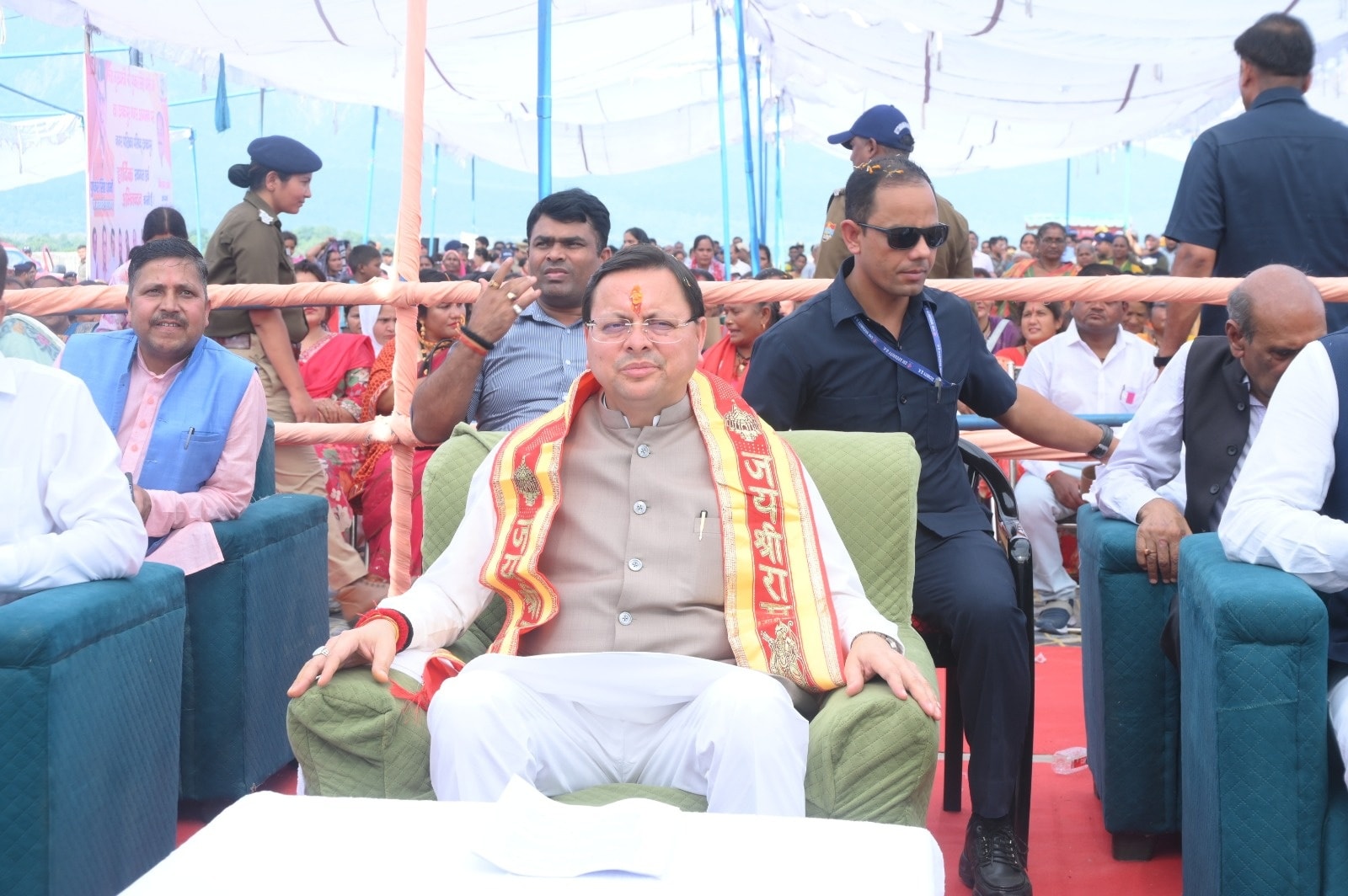 Sharda Corridor Uttarakhand: मुख्यमंत्री पुष्कर सिंह धामी ने शारदा कॉरिडोर परियोजना के प्रथम चरण का शुभारम्भ किया 1 568635646 1127659596203737 2853002657932708884 n