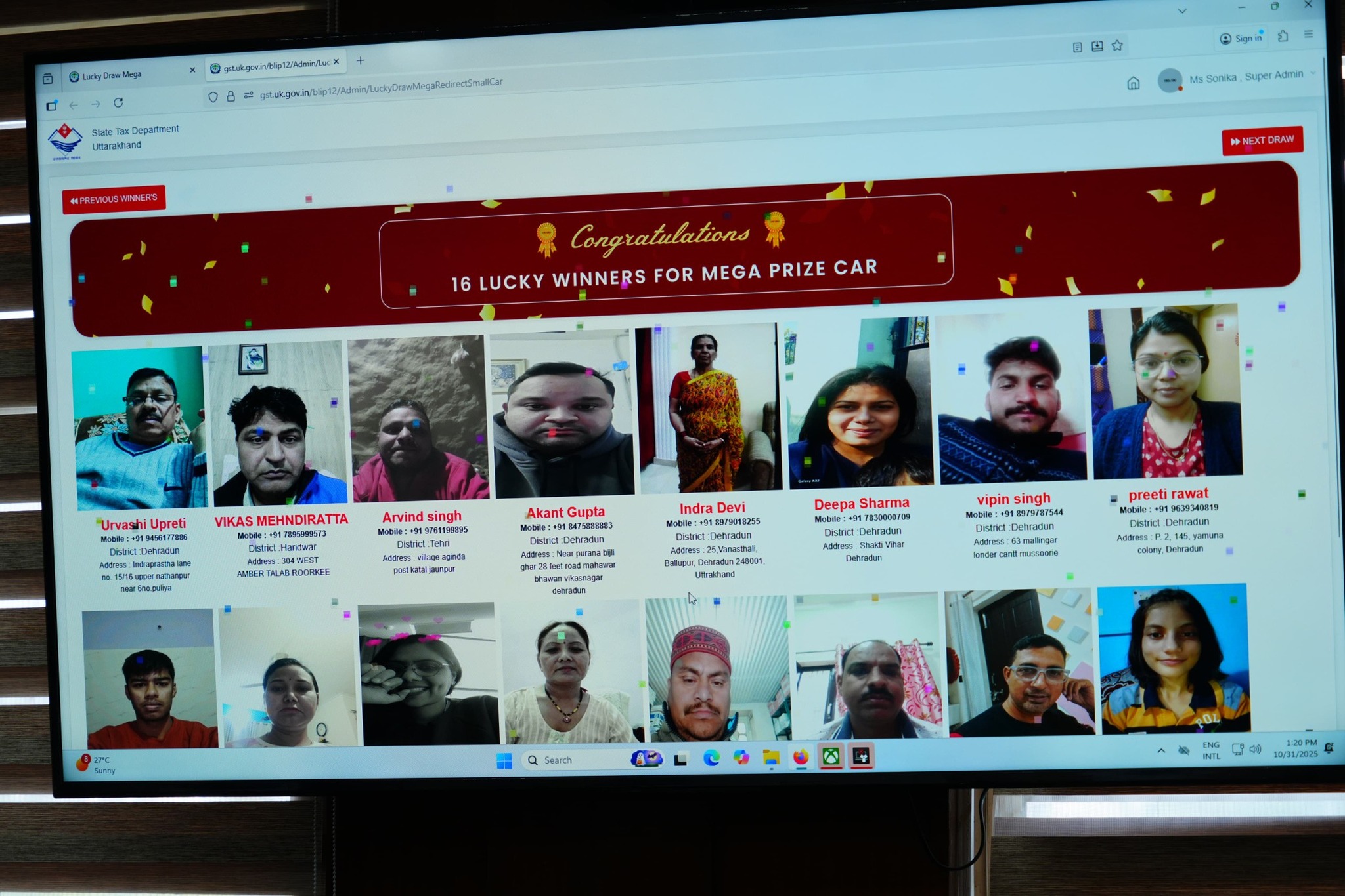 Bill Lao Inaam Pao: मुख्यमंत्री पुष्कर सिंह धामी ने राज्य स्थापना रजत जयंती पर ‘बिल लाओ, ईनाम पाओ’ मेगा लकी ड्रॉ निकाला 3 574321610 1133309225638774 5848888312929294793 n