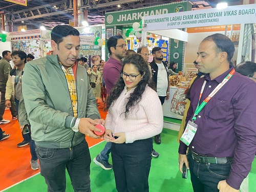  IITF Delhi, Jharkhand pavilion: अंतरराष्ट्रीय व्यापार मेले में झारखंड पवेलियन की शान बना वन, पर्यावरण एवं जलवायु परिवर्तन विभाग का स्टॉल